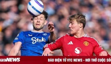 Manchester United a eu la chance de faire match nul contre Everton