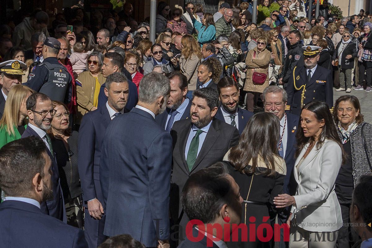 #Fotos Visita de los reyes de España a Caravaca (exposición Rafael Tegeo)