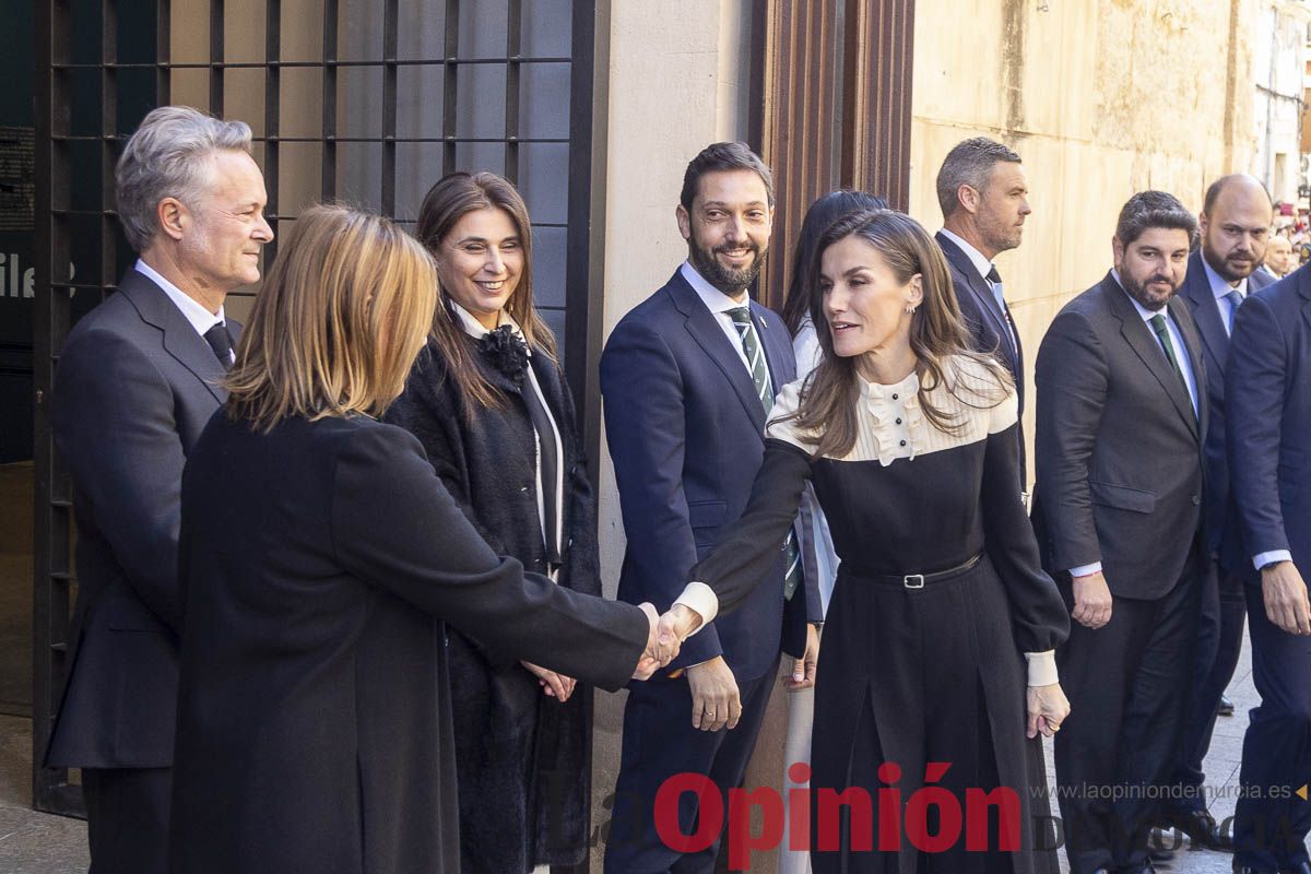 #Fotos Visita de los reyes de España a Caravaca (exposición Rafael Tegeo)
