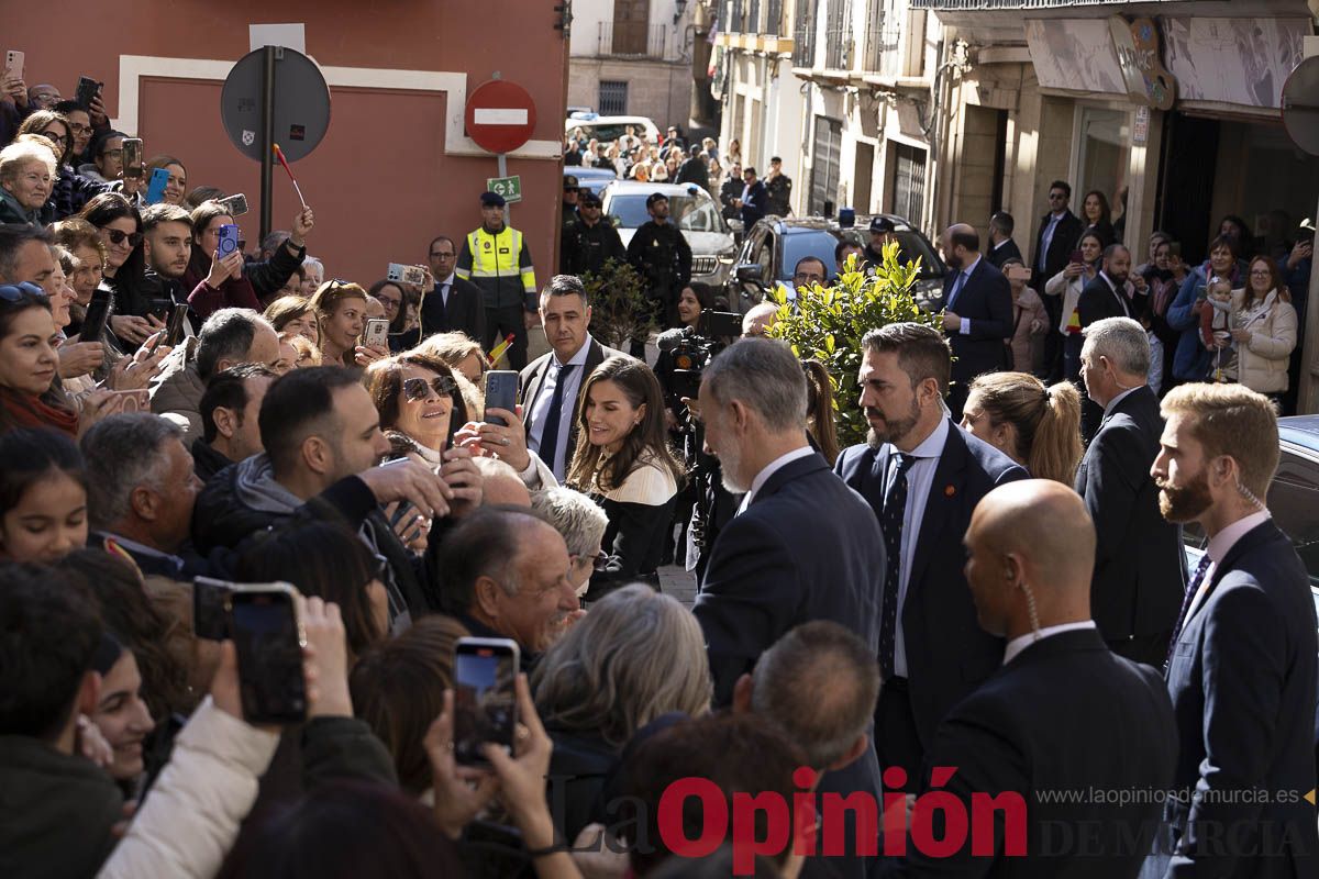 #Fotos Visita de los reyes de España a Caravaca (exposición Rafael Tegeo)