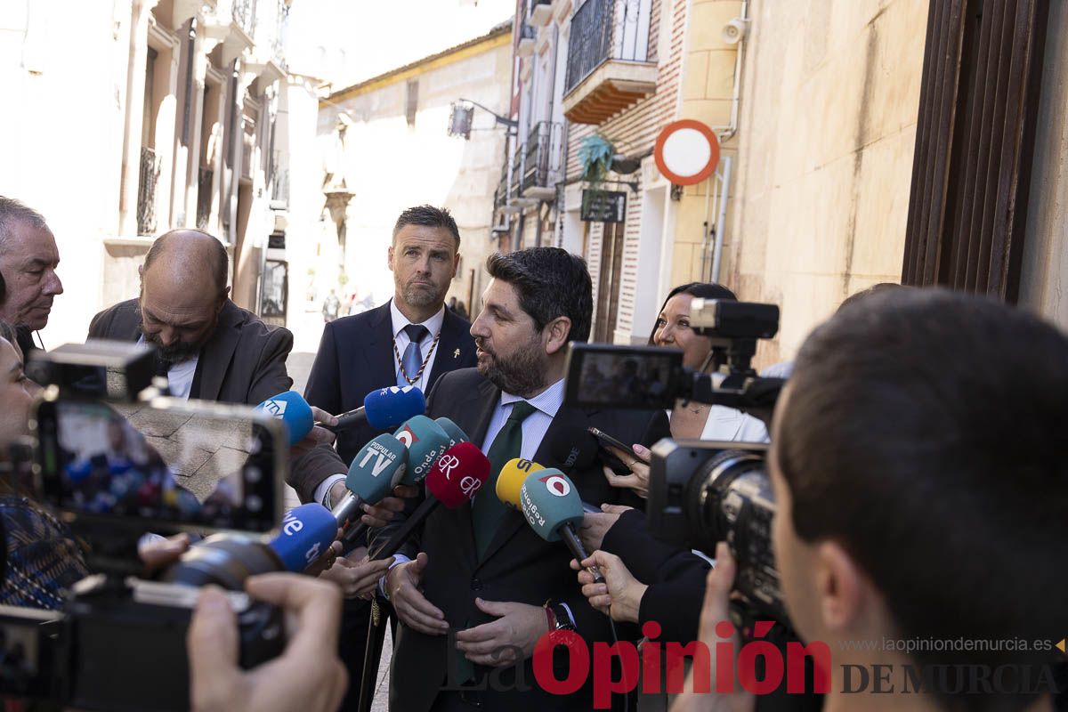 #Fotos Visita de los reyes de España a Caravaca (exposición Rafael Tegeo)