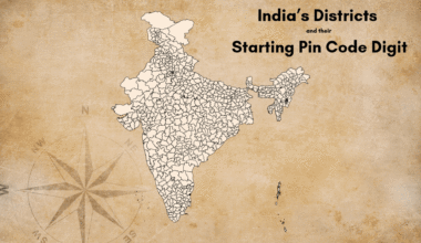[OC] Getting your mail to you: India's Postal Pin Codes by District