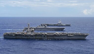 Japan, U.S., France hold joint naval exercise in Pacific