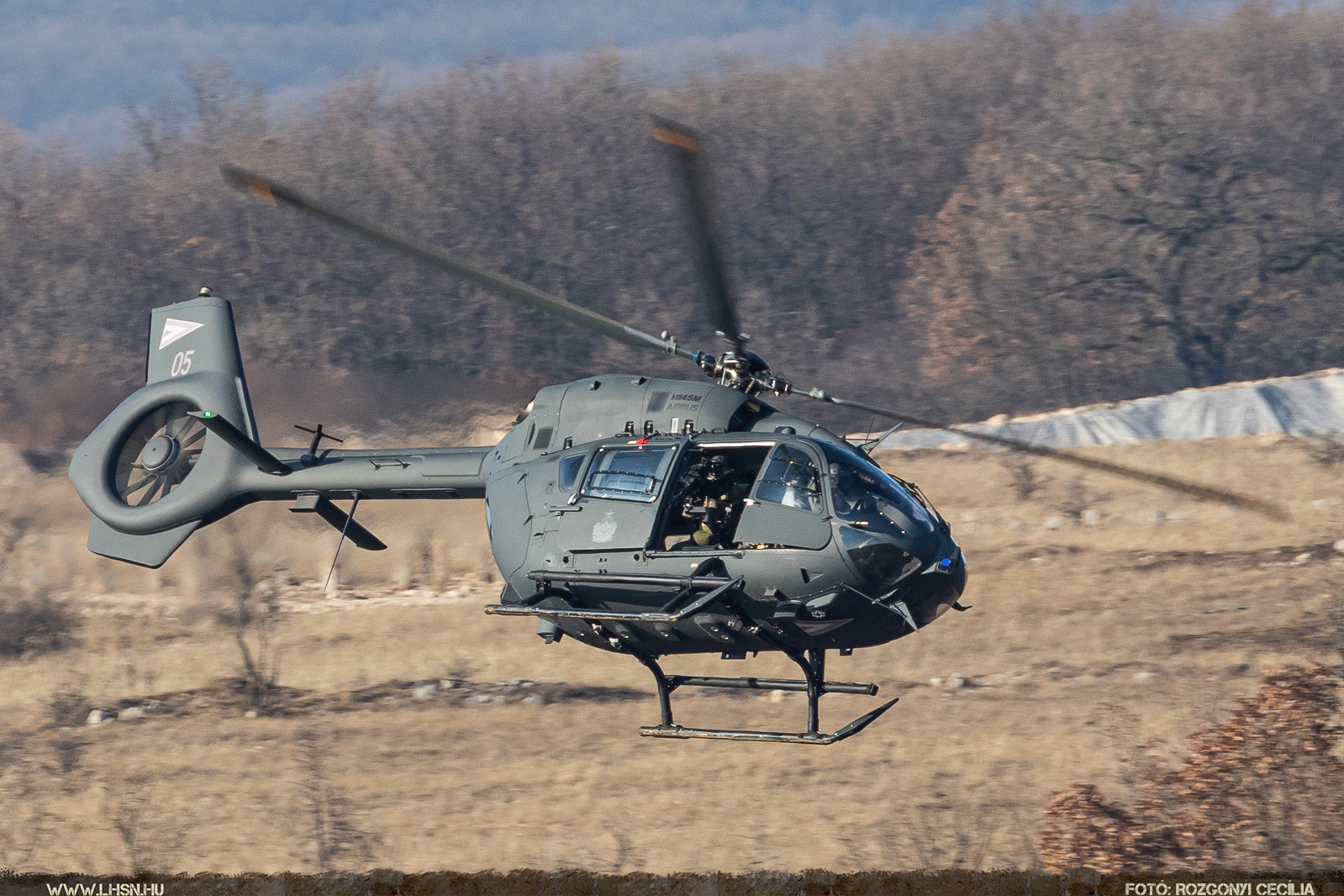 H145M helicopter of the Hungarian military. February 2025. Source: lhsn.hu