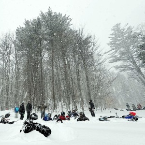 Valley News - During a snowy weekend, high schoolers learn about snow – and reflect on climate change