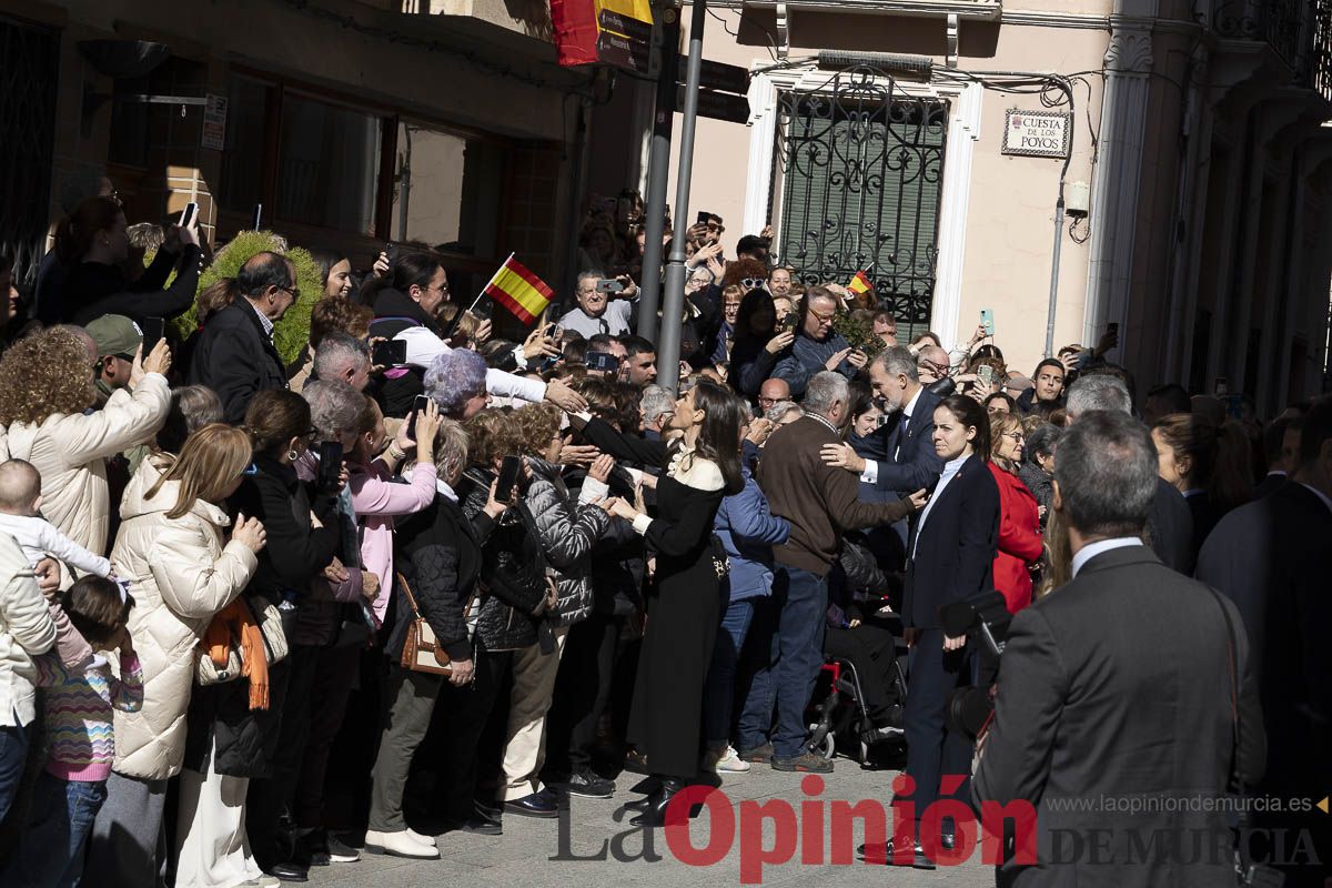 #Fotos Visita de los reyes de España a Caravaca (exposición Rafael Tegeo)