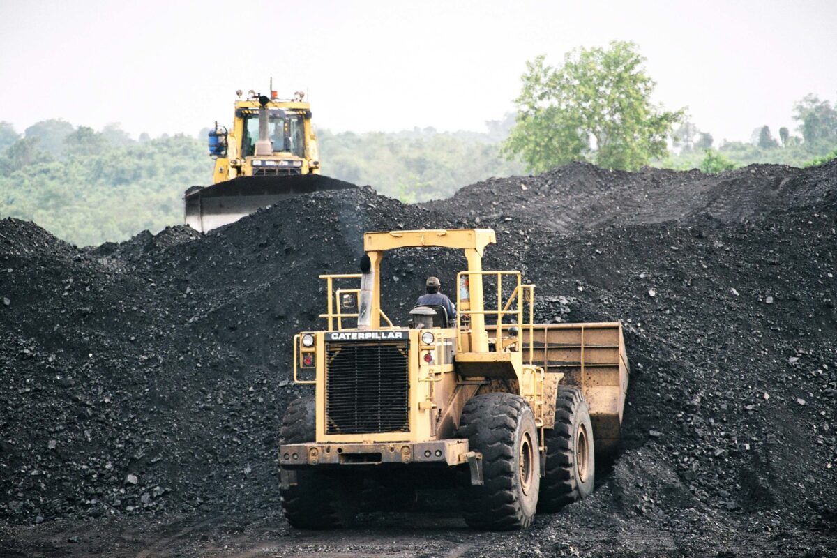 Coal cleaning and processing plant in Samarinda, East Kalimantan. 