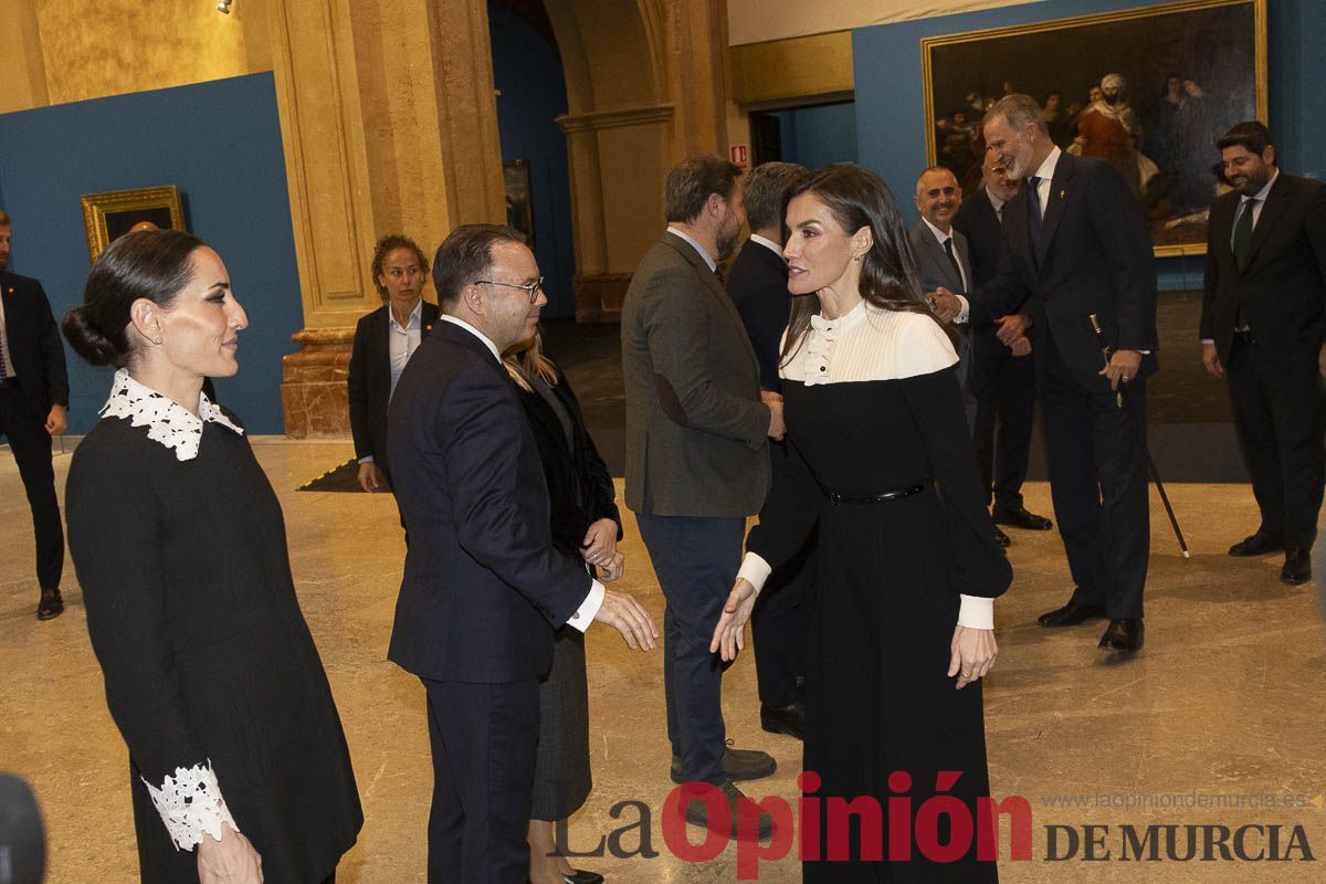 #Fotos Visita de los reyes de España a Caravaca (exposición Rafael Tegeo)
