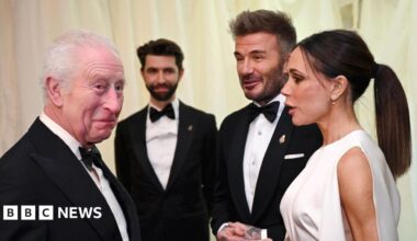 Stars join King Charles for Italian-themed dinner