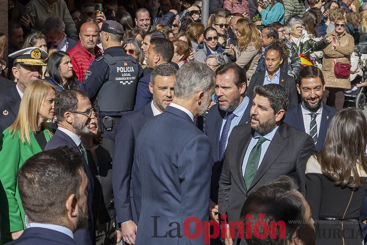 #Fotos Visita de los reyes de España a Caravaca (exposición Rafael Tegeo)