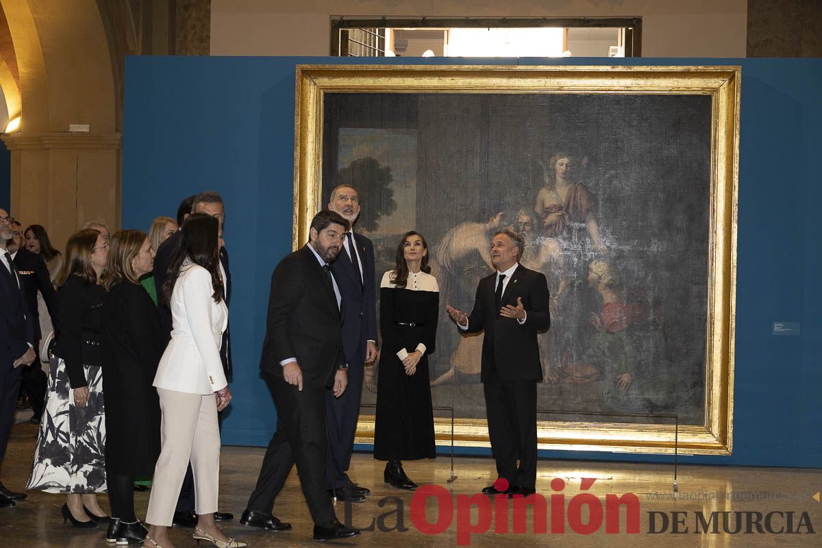 #Fotos Visita de los reyes de España a Caravaca (exposición Rafael Tegeo)