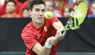 Canada's Galarneau drops opening match, Hungary takes 1-0 lead in Davis Cup qualifier