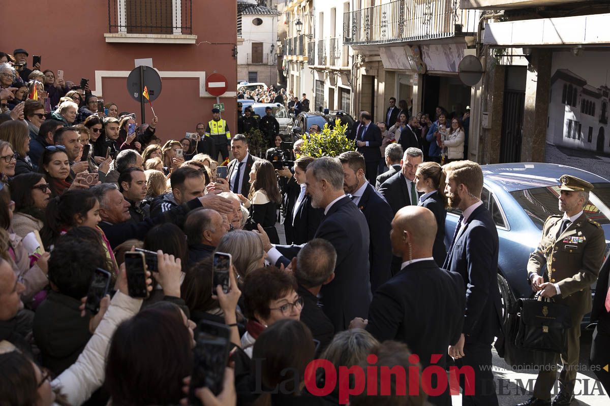 #Fotos Visita de los reyes de España a Caravaca (exposición Rafael Tegeo)