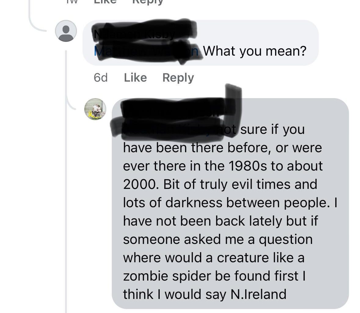 Natural habitat to the zombie spider