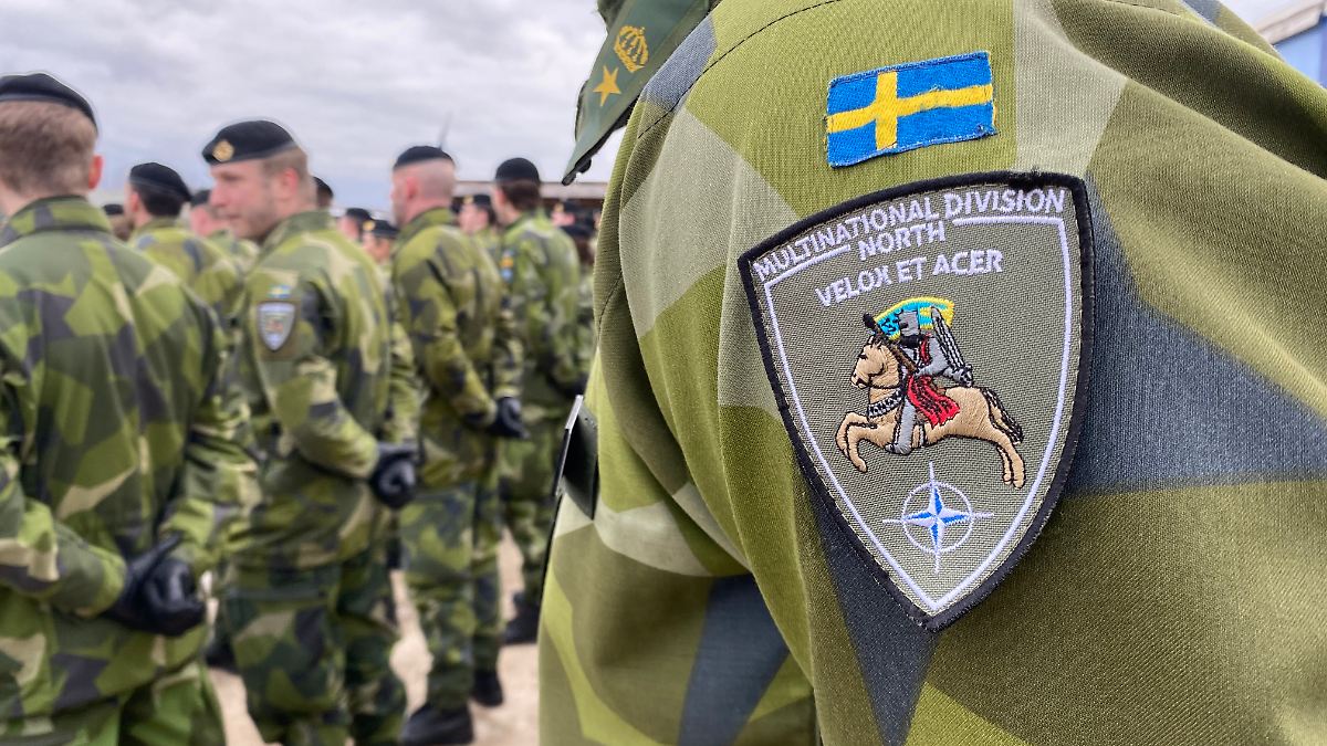 Abschreckung und Bereitschaft: Schweden stationiert Nato-Truppen in Lettland