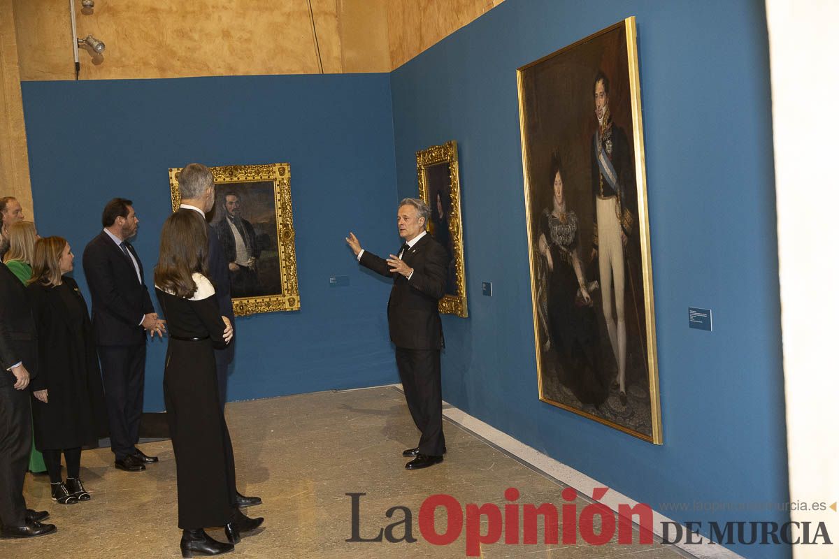 #Fotos Visita de los reyes de España a Caravaca (exposición Rafael Tegeo)