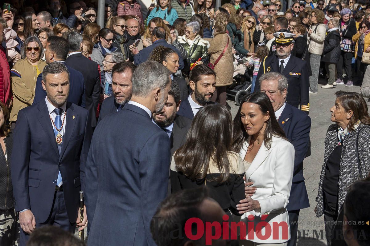 #Fotos Visita de los reyes de España a Caravaca (exposición Rafael Tegeo)