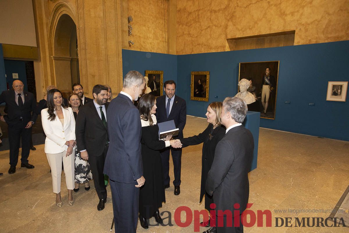 #Fotos Visita de los reyes de España a Caravaca (exposición Rafael Tegeo)