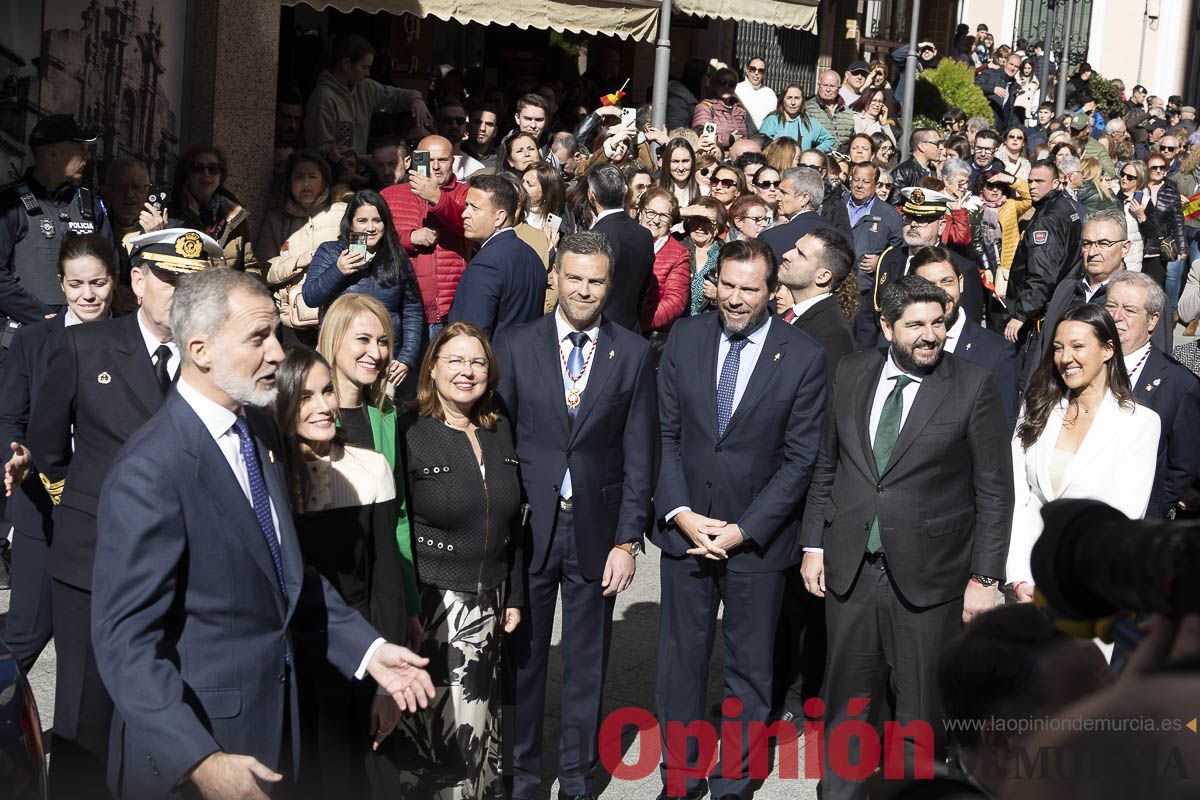 #Fotos Visita de los reyes de España a Caravaca (exposición Rafael Tegeo)