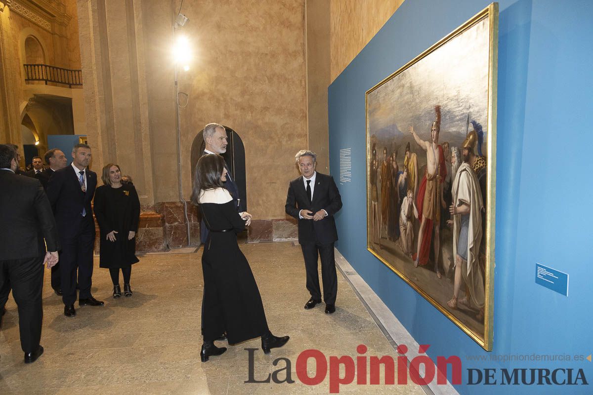 #Fotos Visita de los reyes de España a Caravaca (exposición Rafael Tegeo)