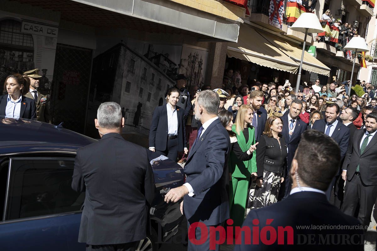 #Fotos Visita de los reyes de España a Caravaca (exposición Rafael Tegeo)
