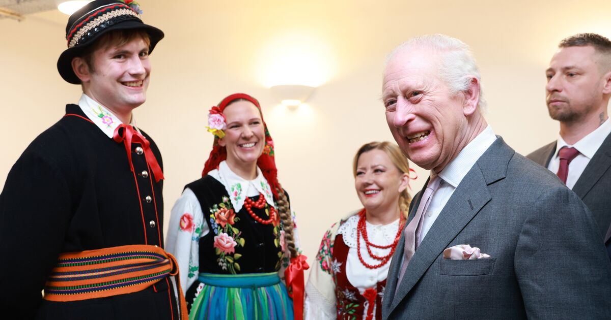 King Charles beams at he visits Polish community centre in London | Royal | News