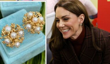 Princess Kate's sold-out pearl earrings – recreate her look | Royal | News