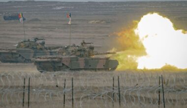 Brit troops lead NATO show of force right on the Ukrainian border | World | News