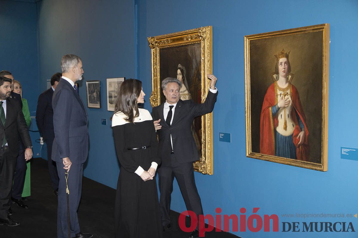 #Fotos Visita de los reyes de España a Caravaca (exposición Rafael Tegeo)