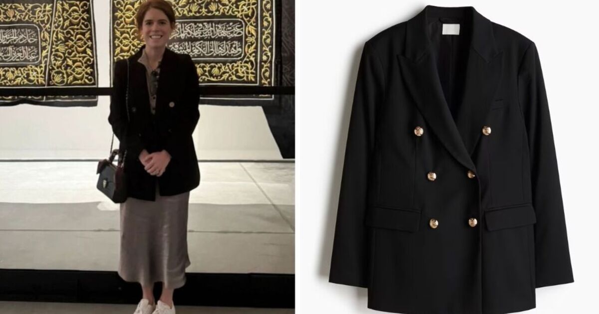 Reiss blazer Princess Eugenie wears on repeat – get the look for less | Royal | News