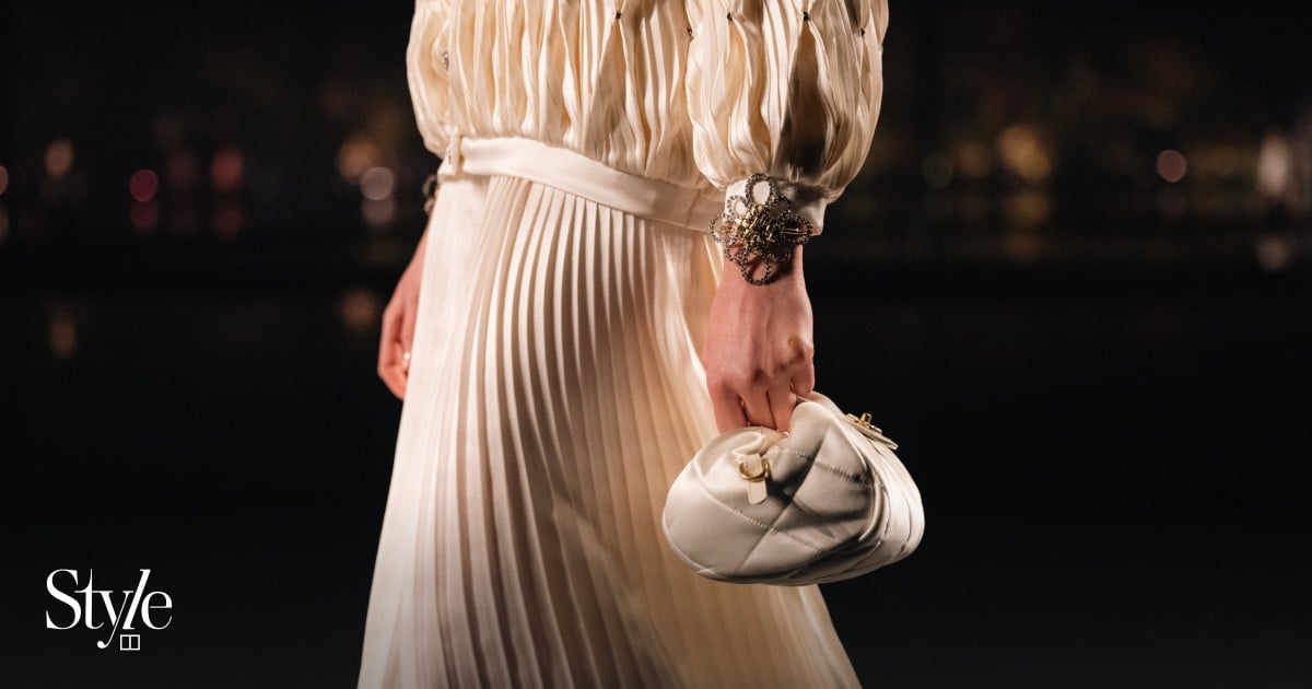 Why pleats have endured from ancient Greece to modern fashion in designs by Chanel, Issey Miyake, Fortuny and Robert Wun, and worn by Sofía Vergara, Greta Lee and Saoirse Ronan