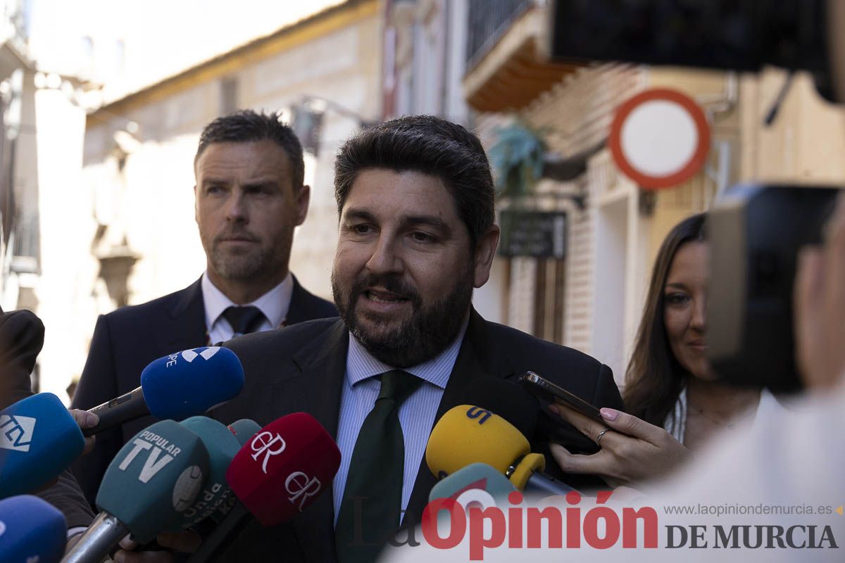 #Fotos Visita de los reyes de España a Caravaca (exposición Rafael Tegeo)