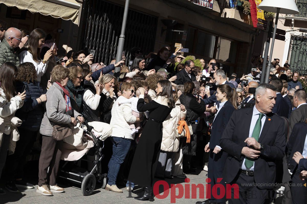 #Fotos Visita de los reyes de España a Caravaca (exposición Rafael Tegeo)