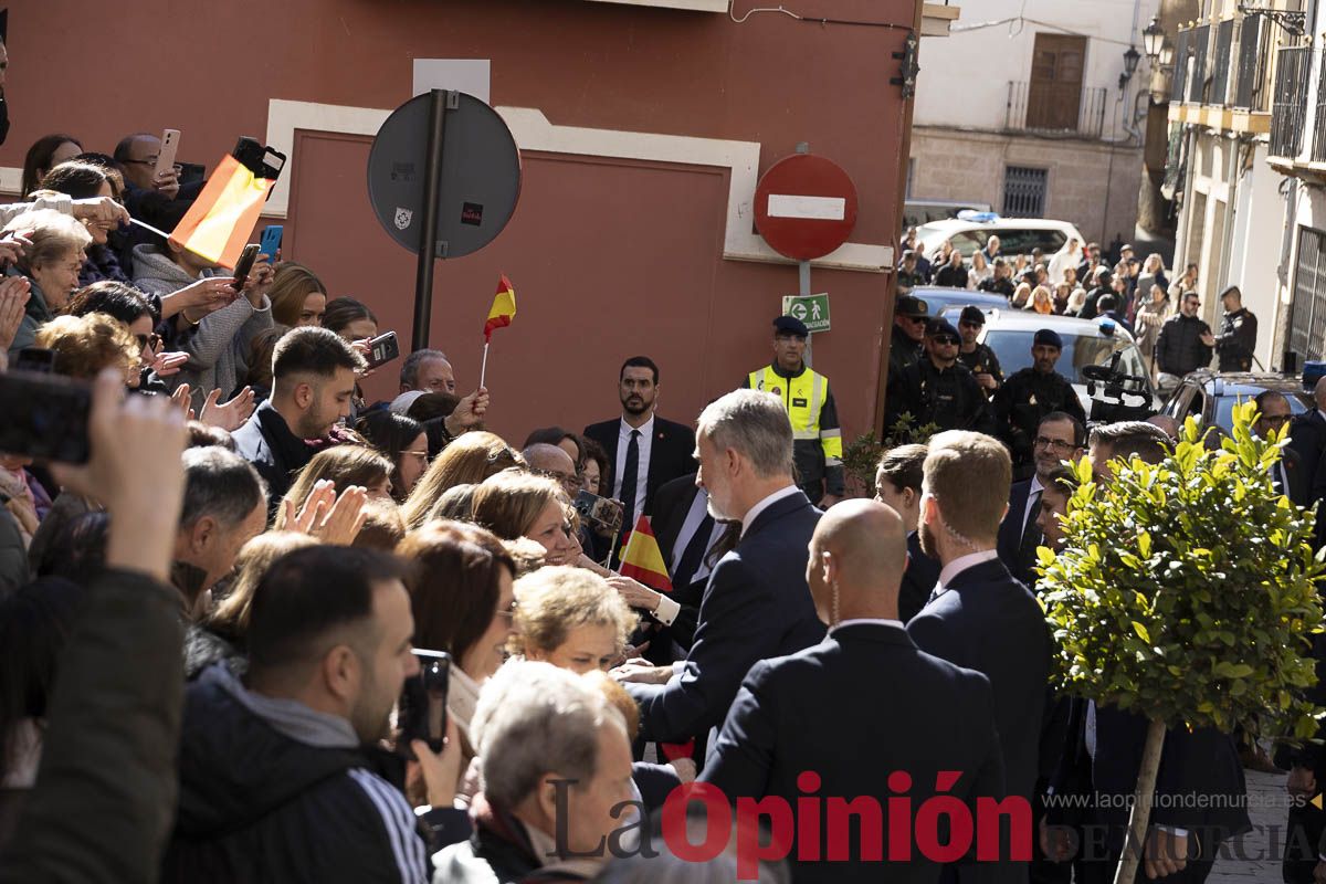 #Fotos Visita de los reyes de España a Caravaca (exposición Rafael Tegeo)