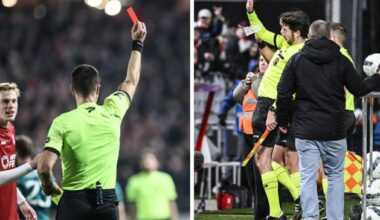 Frustratie over rode kaart Odoi: Antwerp overweegt communicatie tussen Vergoote en VAR op te vragen, fans bekogelen refs met bier