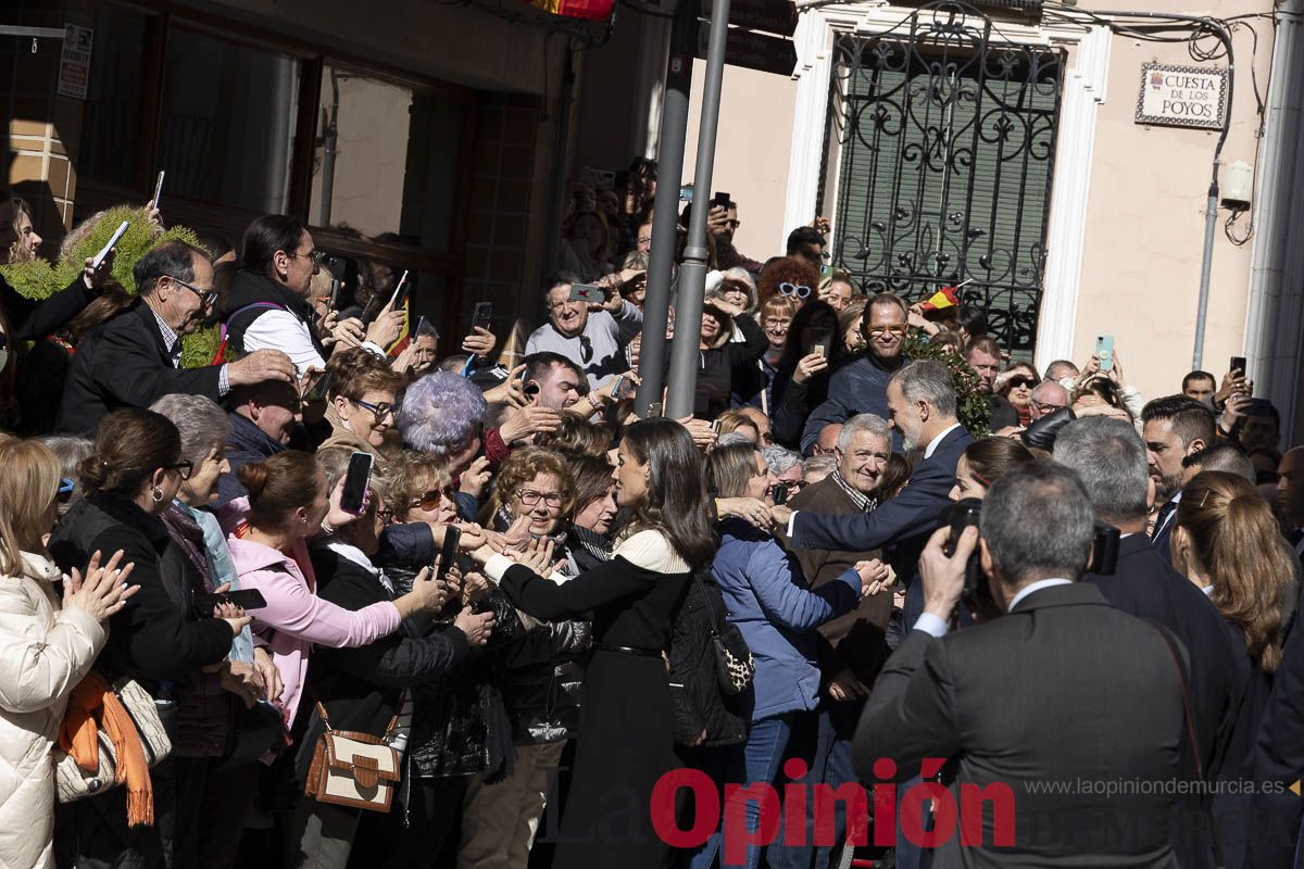 #Fotos Visita de los reyes de España a Caravaca (exposición Rafael Tegeo)