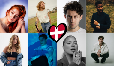 Aussievision's Dansk Melodi Grand Prix 2025 rankings