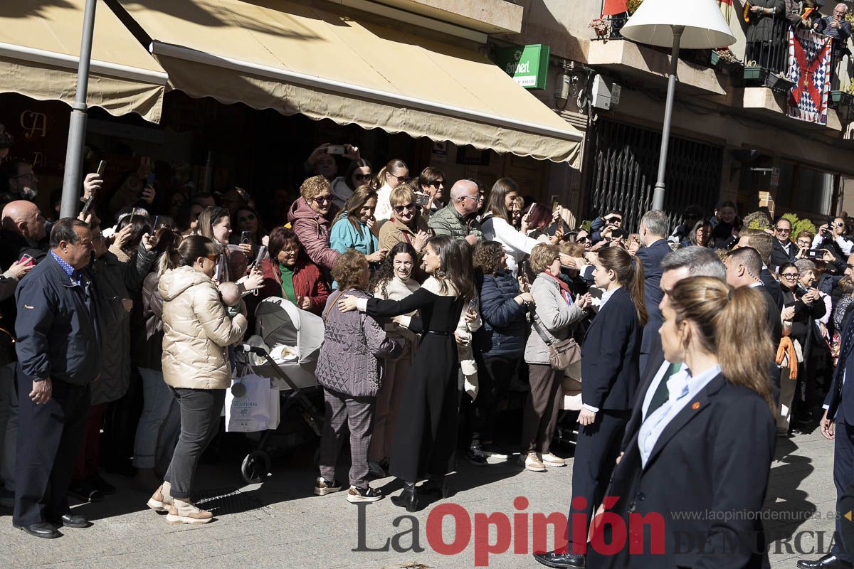 #Fotos Visita de los reyes de España a Caravaca (exposición Rafael Tegeo)