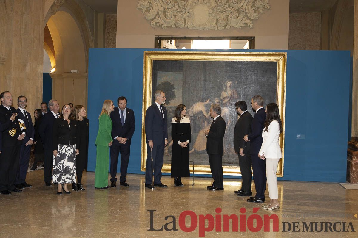 #Fotos Visita de los reyes de España a Caravaca (exposición Rafael Tegeo)