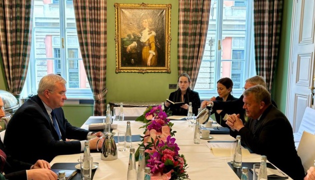 Ukraine, Denmark foreign ministers discuss steps to ensure Europe’s strategic security