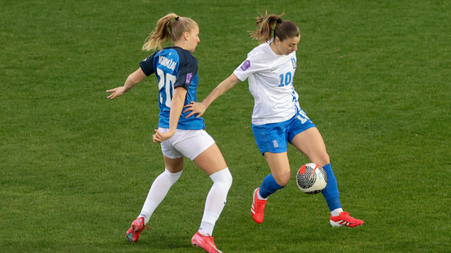 Women's Nations League, Ελλάδα-Σλοβενία 1-2: Ήττα στο Ηράκλειο για τα κορίτσια
