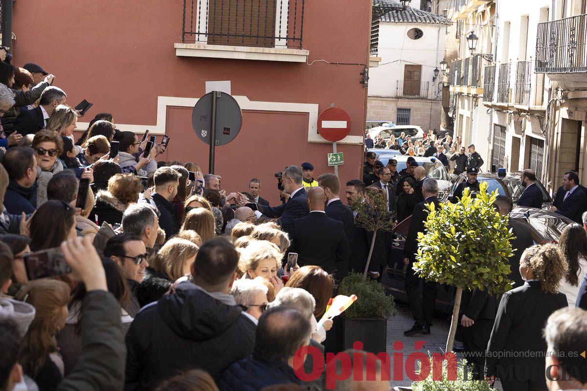 #Fotos Visita de los reyes de España a Caravaca (exposición Rafael Tegeo)