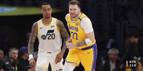 LA Lakers - Utah 72:47 (polčas)