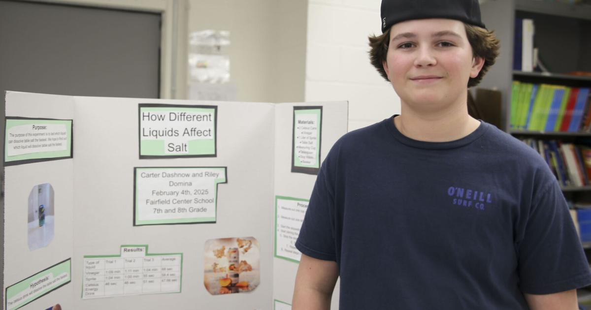 PHOTOS: Fairfield students participate in first-ever science fair | Schools