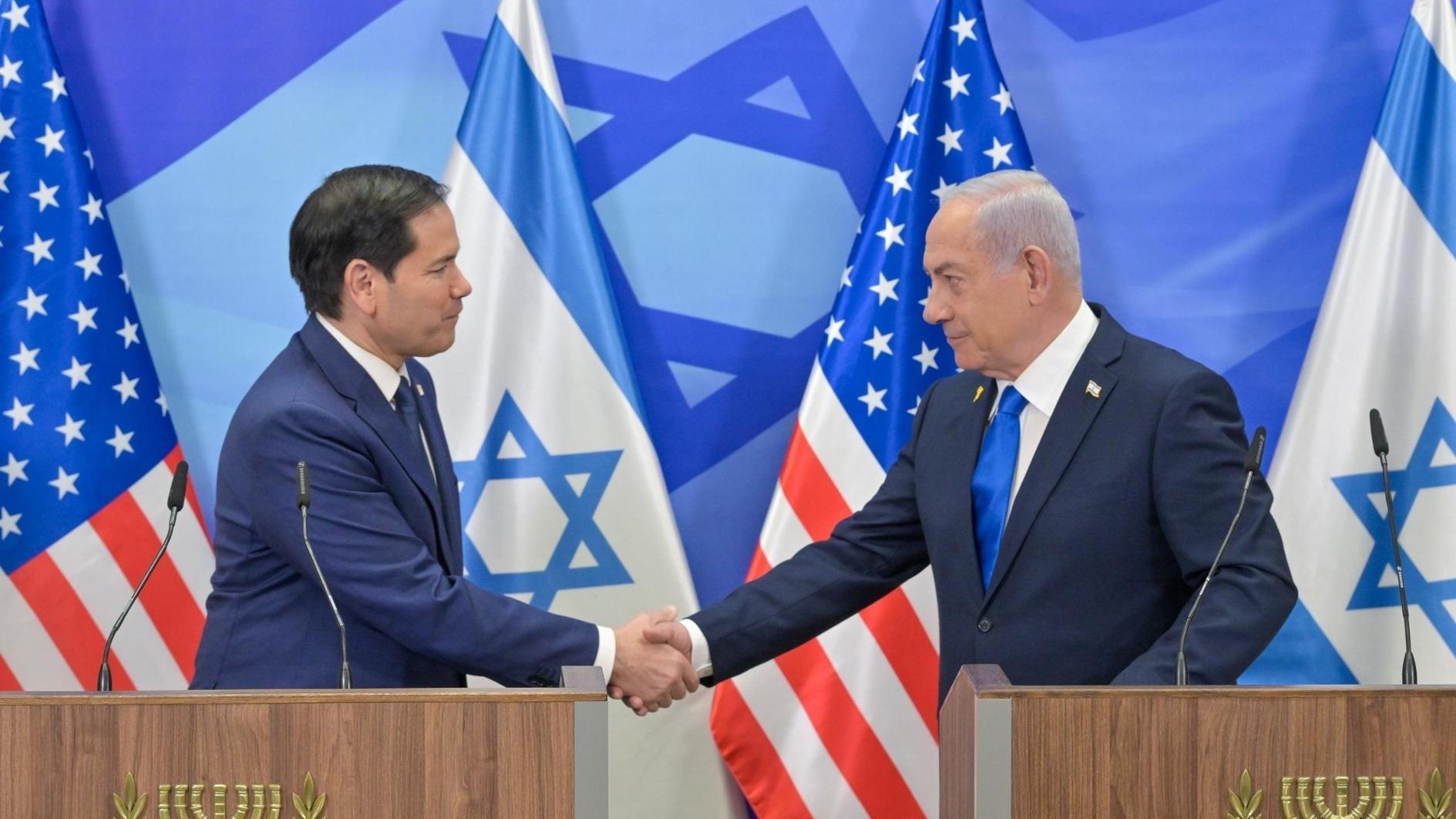 US, Israel present united front on Gaza, Iran