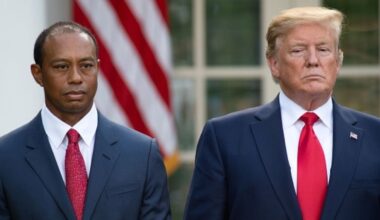 Donald Trump meets Tiger Woods - POTUS Donald Trump tees up historic rendezvous with golf icon Tiger Woods at the White House