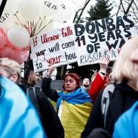 Londoners march in support of Ukraine to mark three years of war | National