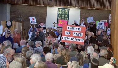 Hundreds rally against Trump, Musk, Hurd | Western Colorado