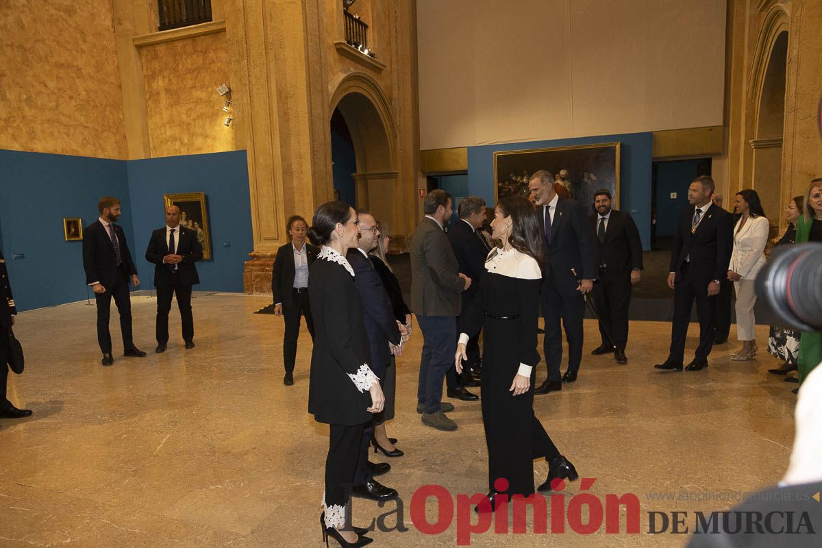 #Fotos Visita de los reyes de España a Caravaca (exposición Rafael Tegeo)