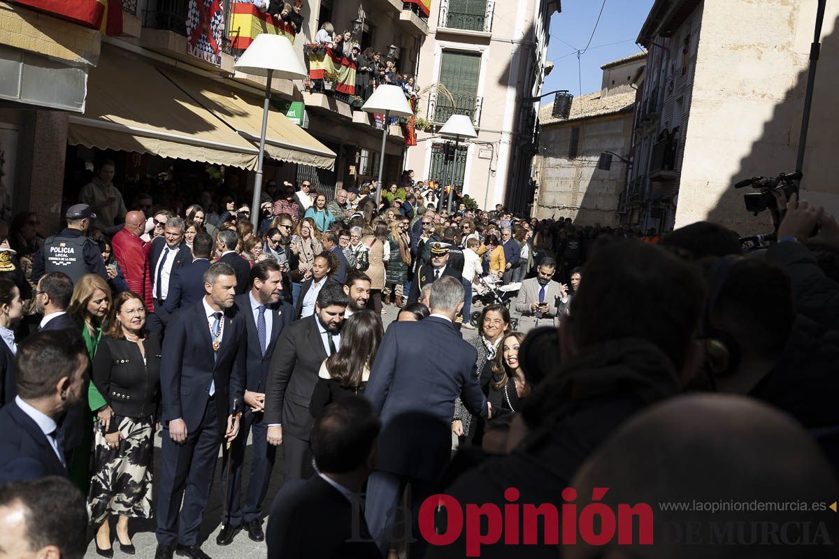 #Fotos Visita de los reyes de España a Caravaca (exposición Rafael Tegeo)